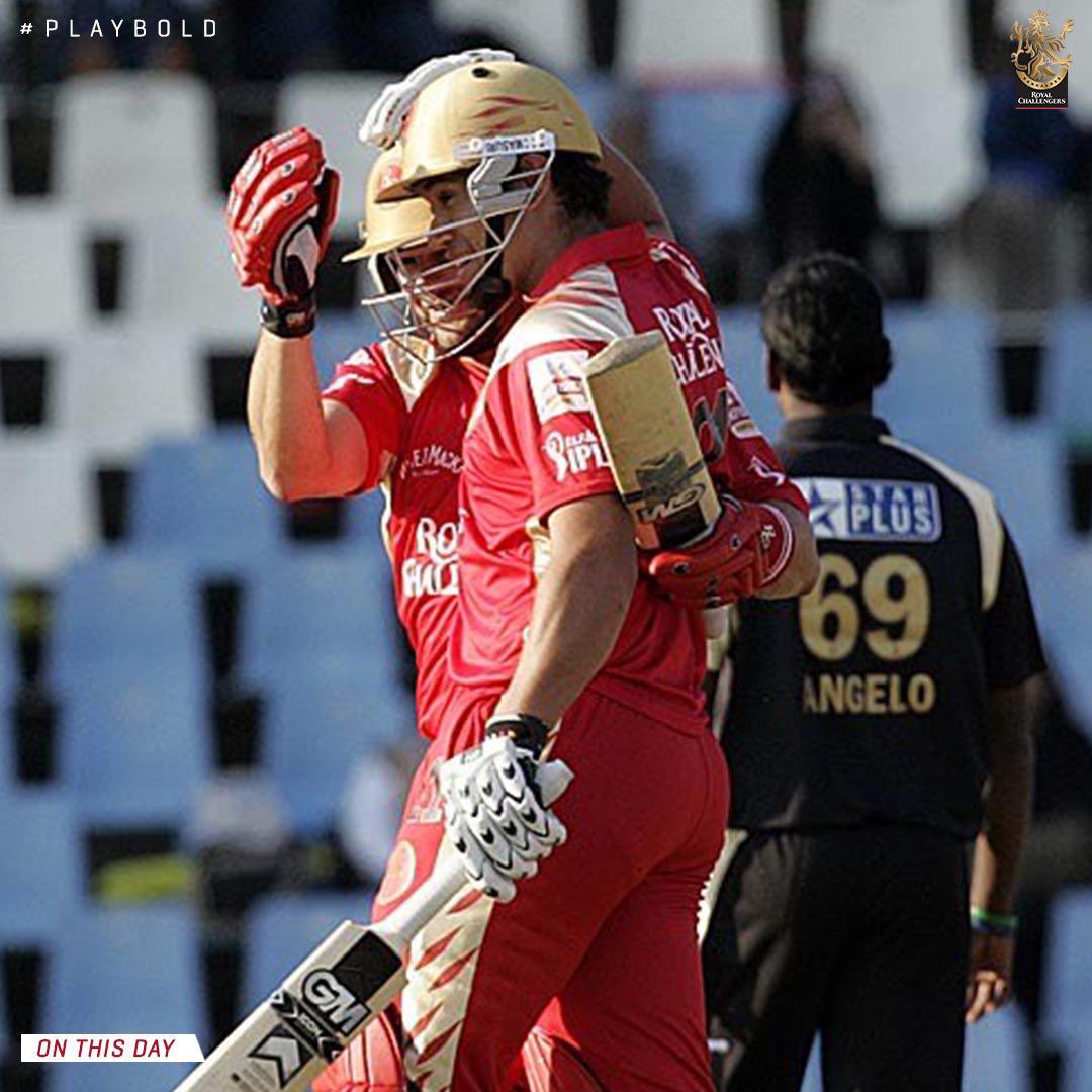 #OnThisDay in 2️⃣0️⃣0️⃣9️⃣, we witnessed one of the most iconic knocks in RCB’s history with Ross Taylor scoring 8️⃣1️⃣*(33), helping us chase down 1️⃣7️⃣3️⃣ at the Centurion vs KKR. 🔥 #PlayBold #WeAreChallengers