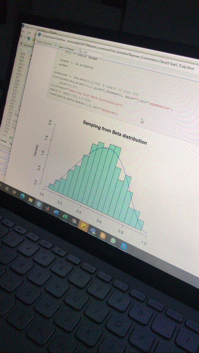 ticalya_'s tweet photo. Yo digo que sí se parecen… ya puedo ir a dormir! #Econometrics #bayesianeconometrics https://t.co/pqy7Lxg406