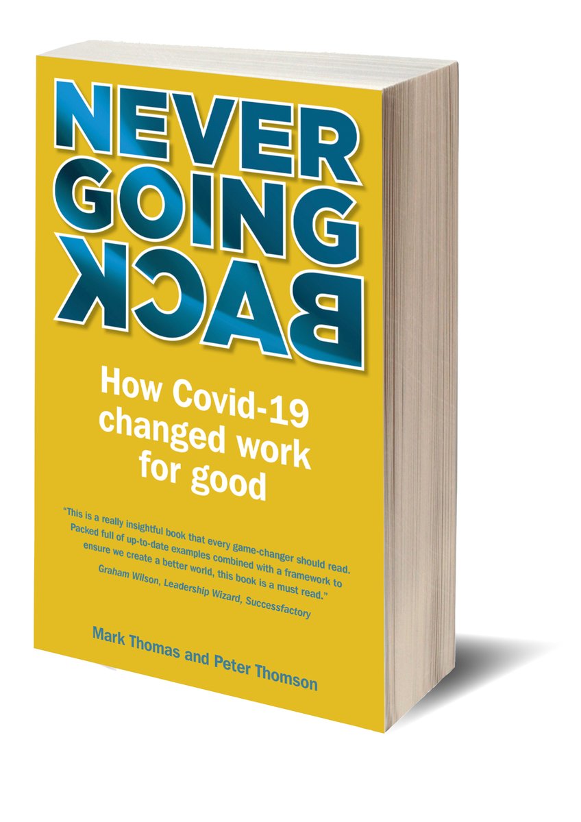 WAMidlands's tweet photo. Exciting news! Chief executive Mark Thomas has finished co-writing a book. 'Never Going Back - How Covid-19 changed work for good'.  Set to be published next week on Amazon, it couldn’t be more topical. Find out more: https://t.co/P5CcpX1jfe. #hybridworking #nevergoingbackbook https://t.co/QWtLVokXus