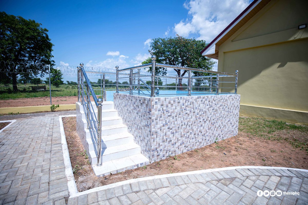 thecophq's tweet photo. The fully furnished 3 dormitory blocks with the capacity to accommodate 300 inmates also comprise an administration block, chapel which will also serve as a classroom, football pitch, baptistry, modern washrooms, mechanized borehole, offices, infirmary, workshops, among others. https://t.co/EYsKkANdXo