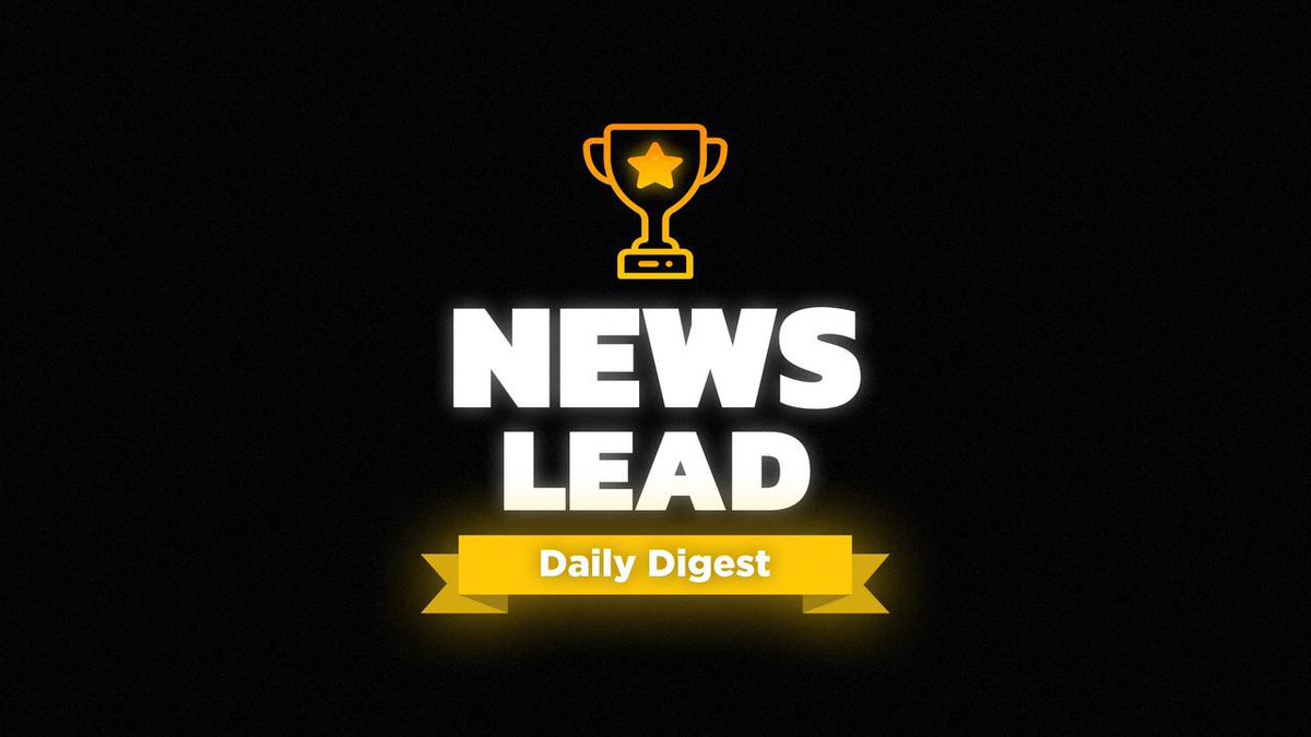 🏆 #NewsLead Daily Digest May 11:

🌟 @FortubeFi x <a href="/Conflux_Network/">Conflux Network Official</a> Tutorial 

🌟 <a href="/UTU_trust/">We moved to @UTUtrust!</a> x @Meter_io 

🌟 <a href="/MOBOX_Official/">MOBOX</a> Update

🌟 #Ozys x <a href="/0xPolygon/">Polygon | POL</a> 

🌟 @PolkaPet @Ankr NFT Airdrop

🌟 <a href="/IndaSwap/">IndaSwap</a> x <a href="/FetaToken/">Feta Token</a>

🌟 Introducing @Kryptobellion

#N1L #News1lead