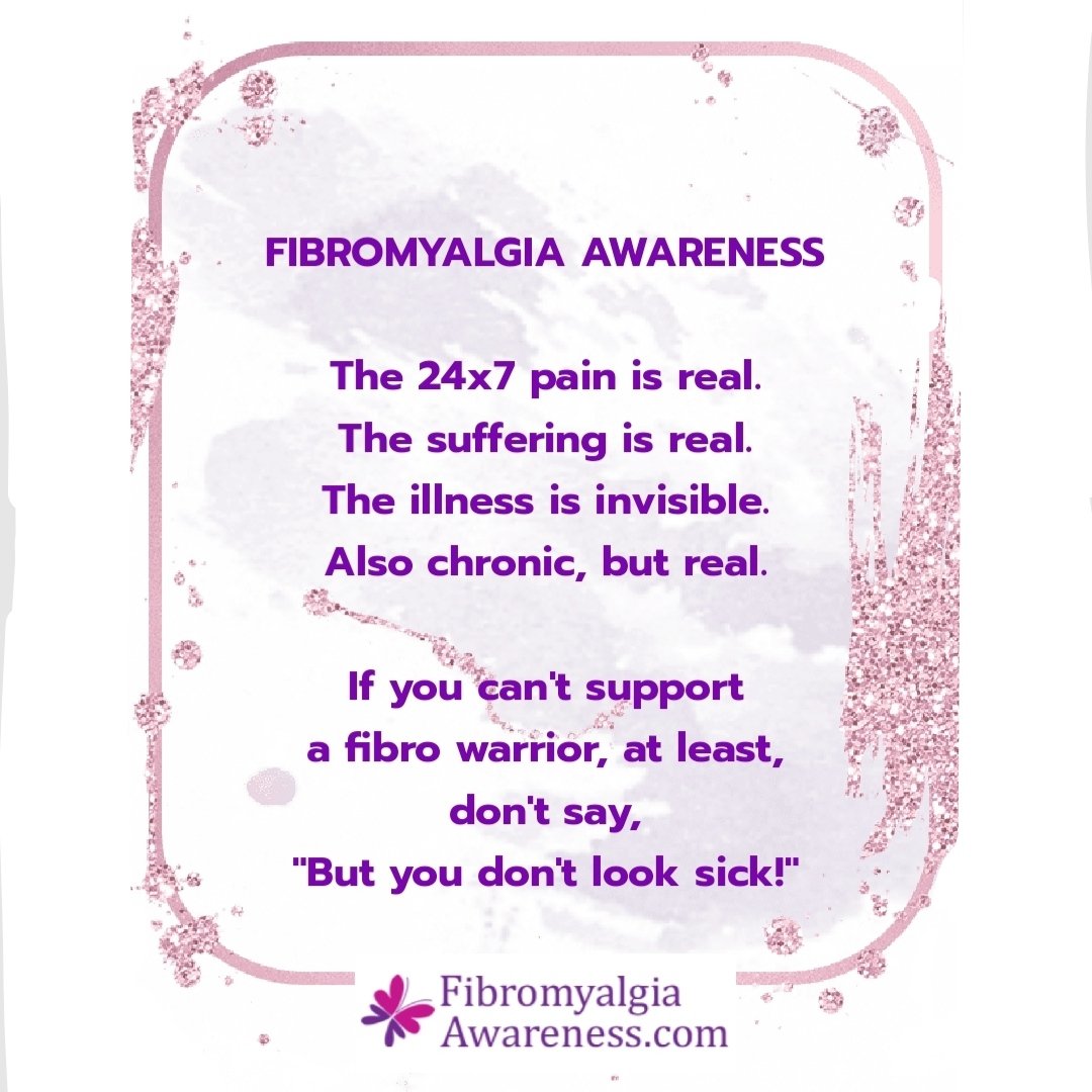 12th May, #FibromyalgiaAwarenessDay Hoping a time comes soon that we don't need to explain what we are going through, why we can't do so many things and that we all soon have some no-pain days. instagram.com/fibromyalgiaaw… fibromyalgiaawareness.com facebook.com/fibromyalgiaaw…