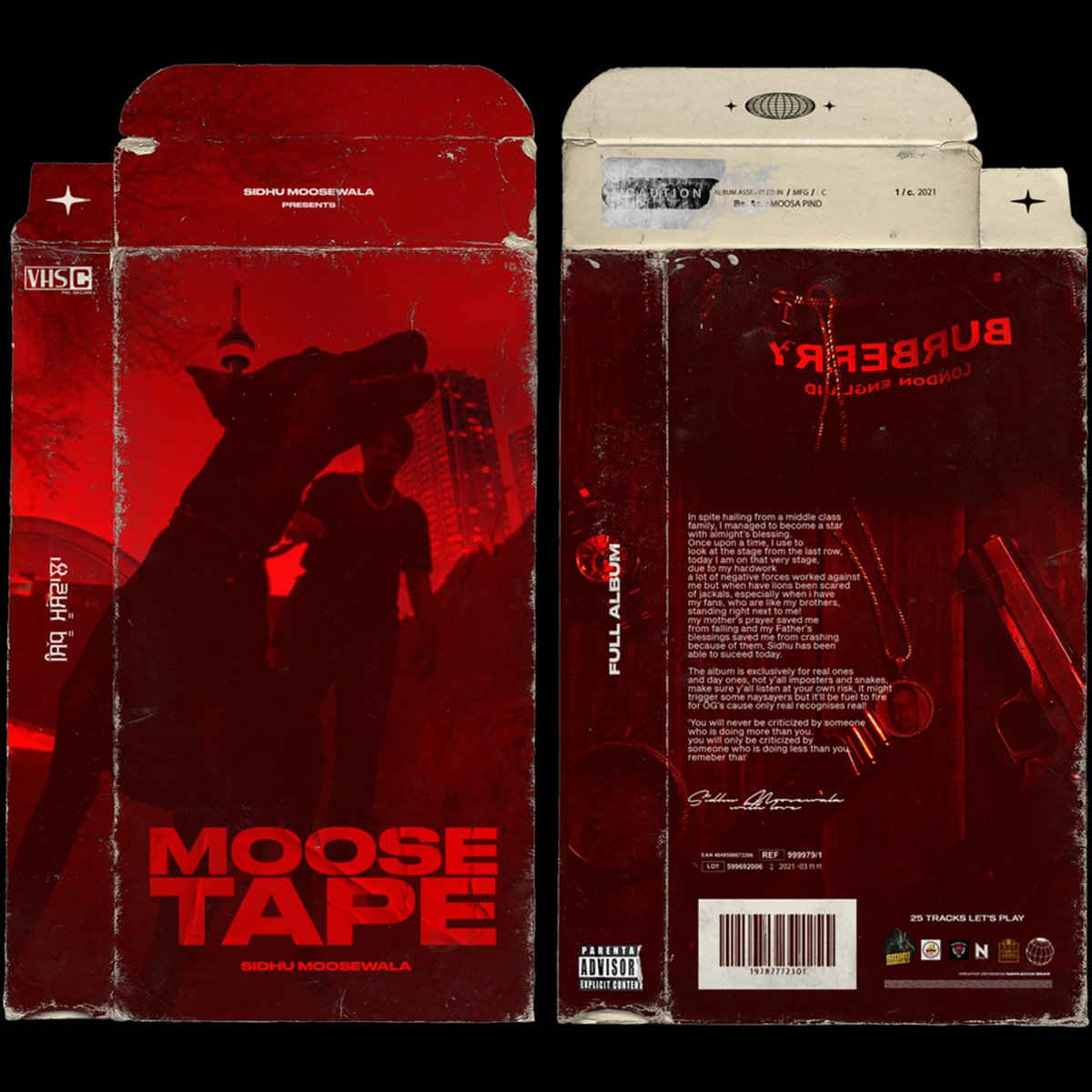spotifyindia's tweet photo. For all those that have been asking, "Sidhu kithe hai?" Big announcement coming today. 
Stay taped to your seats. 📼 🔥

 #MoosetapeOnSpotify #Moosetape https://t.co/itfeHTswys