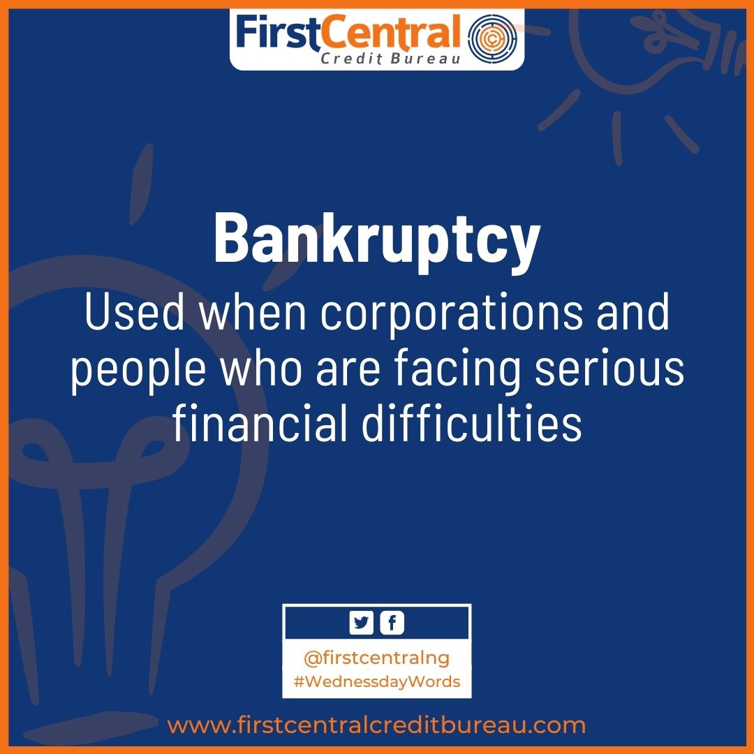 firstcentralng's tweet photo. This is used for corporations and people who are facing serious financial difficulties. It offers a roadmap for debt reduction and redemption over time.
#FirstCentral #FCCB #CreditBureau #CreditScore #WednessdayWisdom #creditreport #creditscorevideos https://t.co/2ZjwEHY7oy
