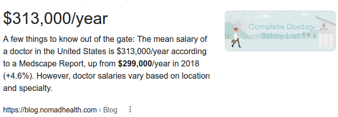 RodneyR58127664's tweet photo. @_mooncube @AmerMedicalAssn 2. #FollowTheMoney:
@ECFMG_IMG/@ECFMG_J1's #Pinsky (esp compared w/ avg #Doctor salary) &amp; crew salaries displacing #American AMG/IMG #UnMatchedMD #MedicalGrads w/ IMG #H1B/#J1 for #MedicalResidencies @AAMCtoday.

https://t.co/o2LSMOmjc2 https://t.co/IXIqyLcKMD