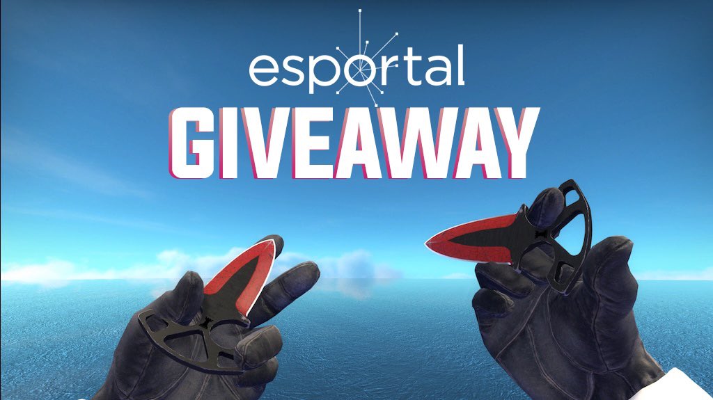 Voita Shadow Daggers | Crimson Web puukot🔥

Esportal teki uuden ennätyksen! Haluamme juhlia tätä teidän kanssa uudella arvonnalla🇫🇮

Osallistuaksesi arvontaan:

1. Seuraa <a href="/esportalfi/">EsportalFI</a> 
2. Tykkää tweetistä
3. Tägää kaksi ystävääsi postaukseen
4. Retweet

Voittaja arvotaan 19.5!