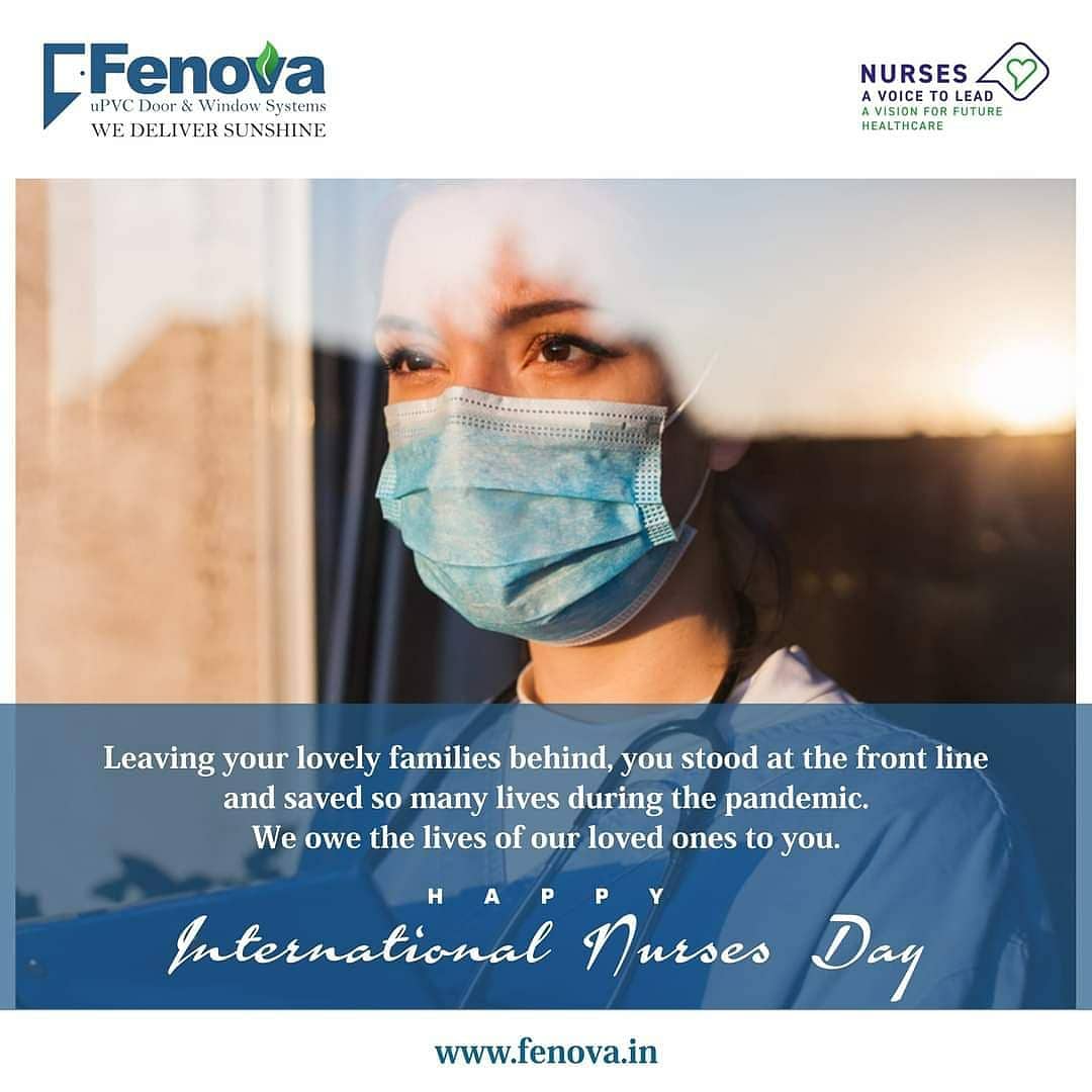 ComputoVision's tweet photo. #InternationalNursesDay 
Thanks for putting in this wonderful amount of effort and putting in such a brave fight against the pandemic. 
Happy International Nurses Day.

#InternationalNursesDay2021 #COVID19Pandemic #FlorenceNightingale #NursesDay #StayHomeStaySafe https://t.co/vkCzMqucTl