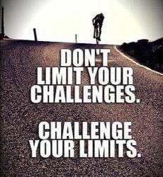 Challenging yourself is the way forward