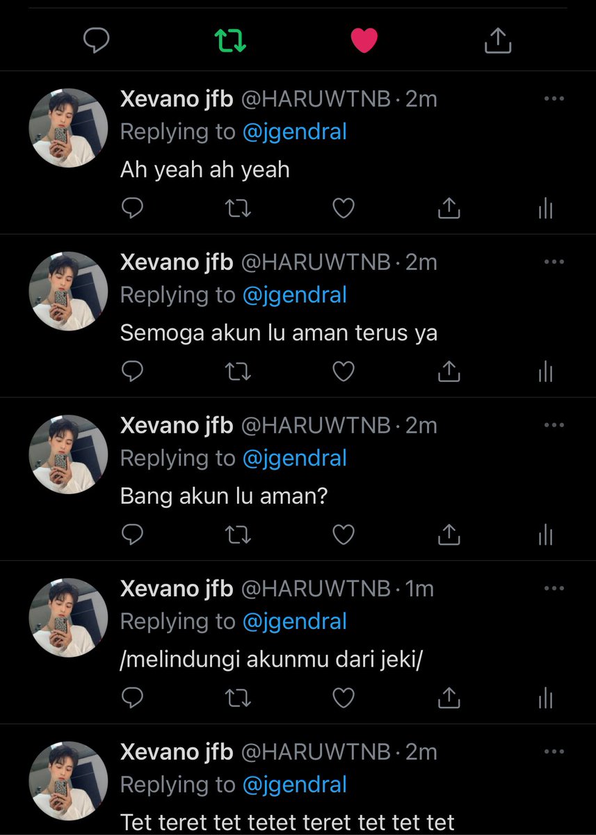 HARUWTNB's tweet photo. @jgendral Semangat https://t.co/vw48A07LW9