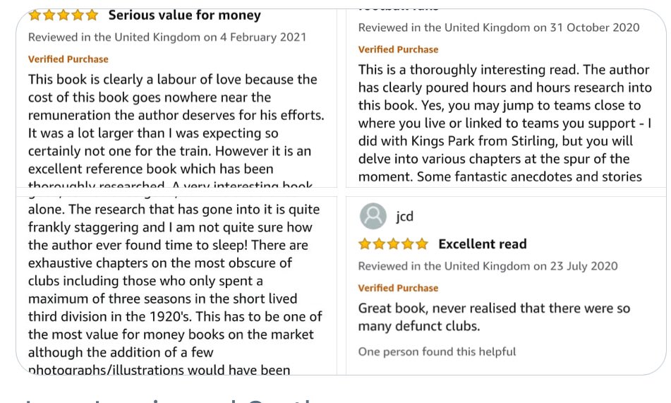 Bonxie67's tweet photo. One year ago today Forgotten: Scotland’s Former League Clubs was published. I’m truly humbled that it became a best seller in its category and has got the number of positive reviews it has. Above all though I am delighted to have raised the awareness of these lost League clubs. https://t.co/QMUNAWBKtS