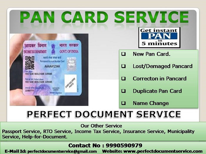 PAN Card, PAN Card Online, PAN Card Services