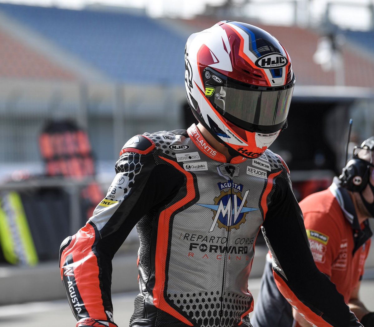 7balda's tweet photo. It’s Race Week! Let’s Go 🔥🤟🏼 #LeMans #Motogp #Baldattack #Ea7SleepRaceRepea7 https://t.co/A8mxi2OmnY