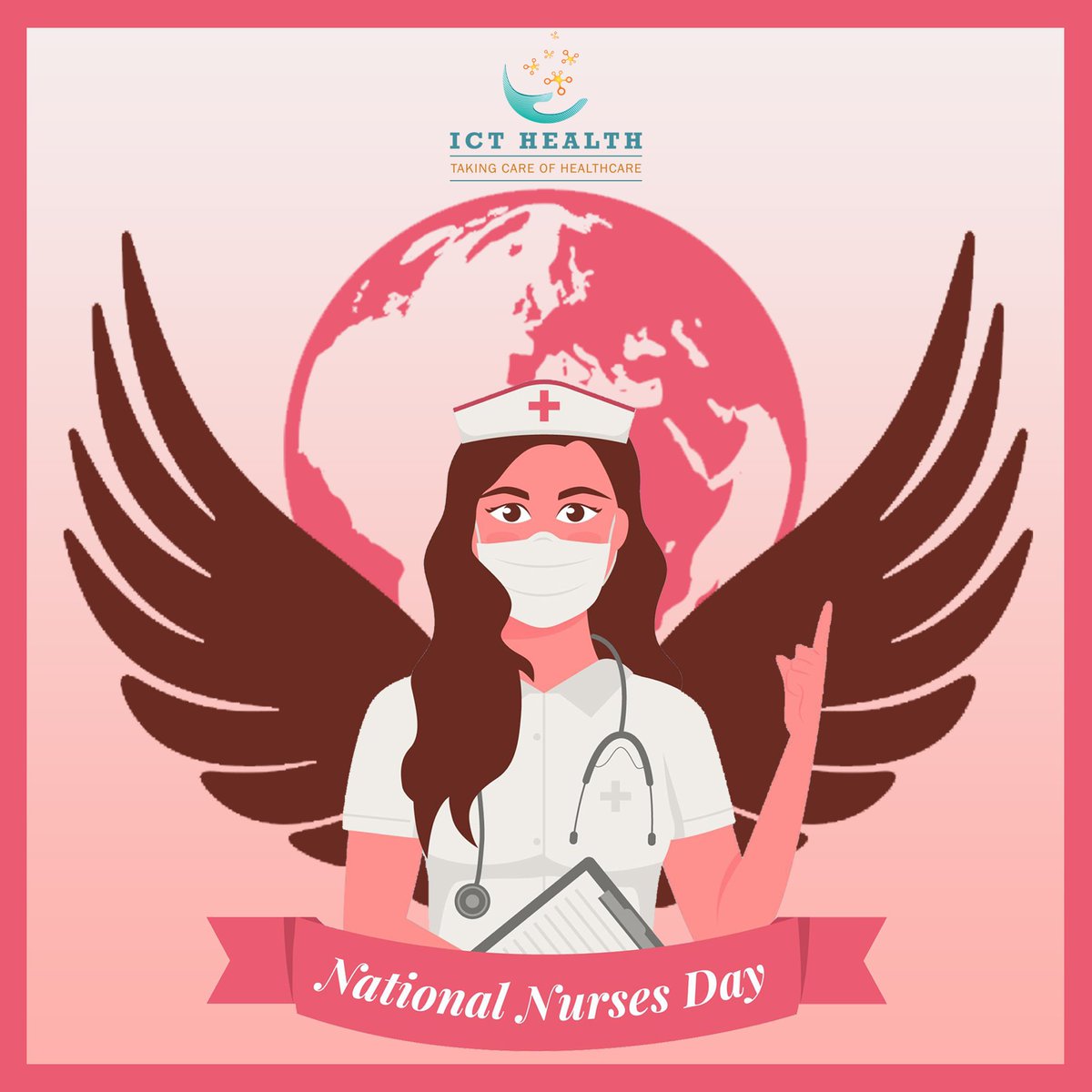 ICT_HEALTH's tweet photo. This National Nurses Day, we express our deepest gratitude to you for shielding us and being the warrior throughout. We will forever be indebted.

#nurse #nursesday #pandemic #healthcare #staysafe #stayhealthy #icthealth #hinai https://t.co/EUZ8mmDr1P