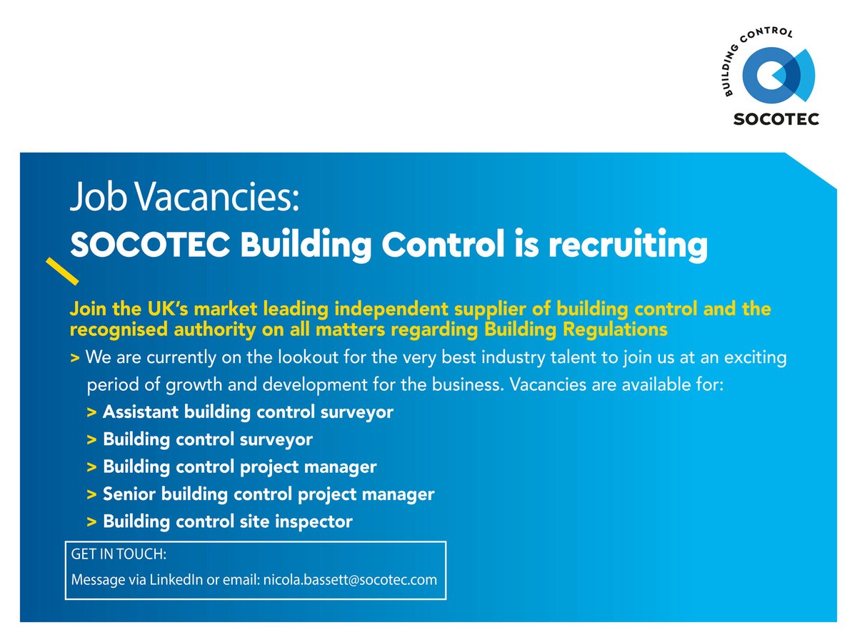 SOCOTEC Building Control tweet media
