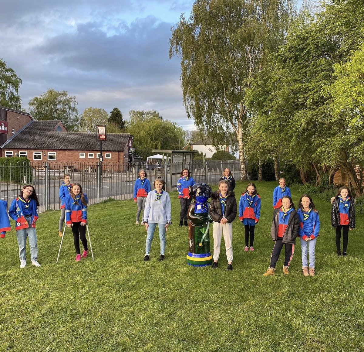 Girlguiding Lincolnshire South (@gglincssouth) on Twitter photo Our imp went to meet the Guide Unit that inspired his necker... they loved meeting him 💙 (all photos taken in a COVID secure way) @lincolnimptrail <a href="/Lincoln_BIG/">Lincoln BIG</a> Our imp went to meet the Guide Unit that inspired his necker... they loved meeting him 💙 (all photos taken in a COVID secure way) @lincolnimptrail <a href="/Lincoln_BIG/">Lincoln BIG</a>