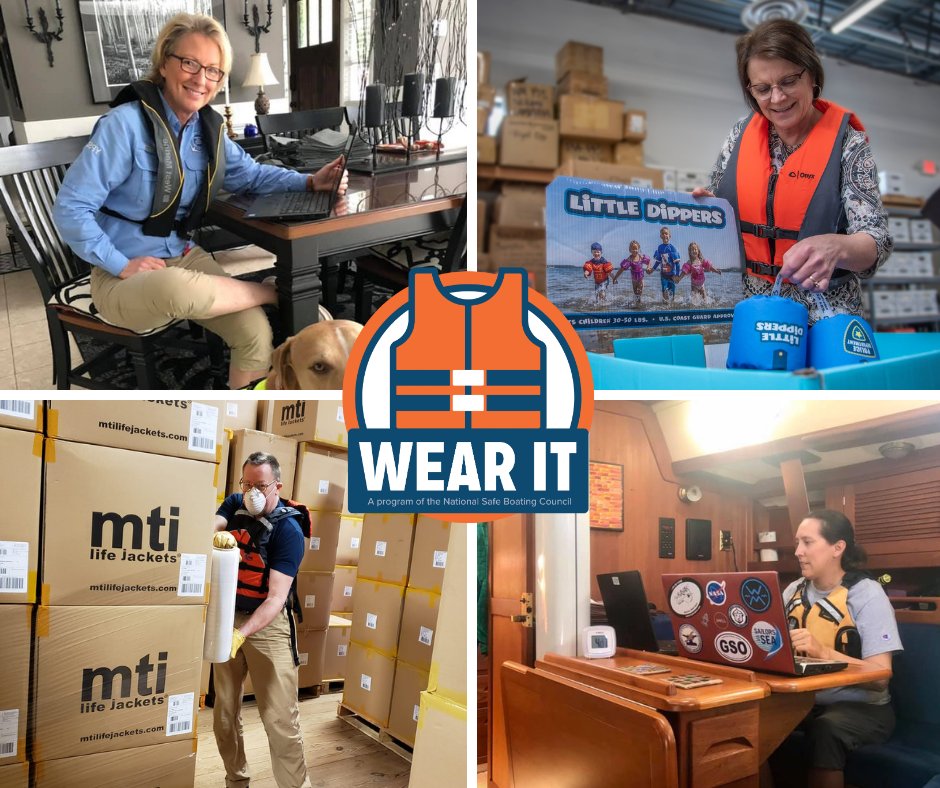 This #wearitwednesday let’s look back at last year’s #lifejacketatwork. Don’t miss out this year – start planning for May 21!