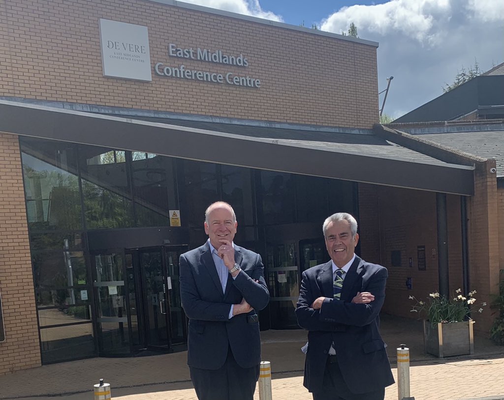 PFtoF's tweet photo. A nice change from #ThrowbackWhatever - actually planning real events at the newly refurbished @EMCCHotel this morning! #EastMidsHeadsUp https://t.co/SDxyygwvVt