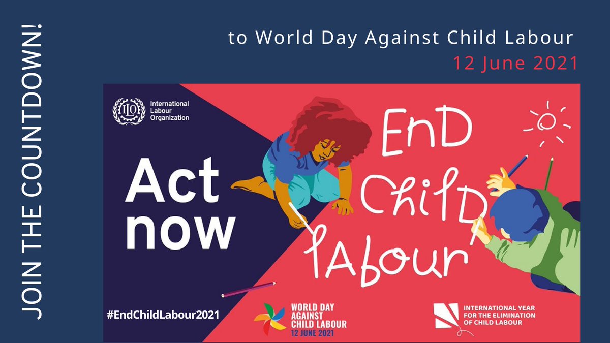 Ilo Caribbean Join Us As We Countdown To World Day Against Child Labour On 12 June 21 This Year S World Day Against Child Labour Focuses On Action Taken For The