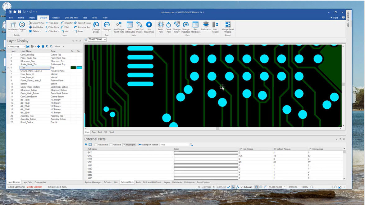 ExpertEda's tweet image. Новое видео на канале DownStreamtech: Netlist comparison in CAM350 and DFMStream 14.x and later youtu.be/ZyKMitkZ0Bw #DownStreamtech #cam350 #BluePrint #pcb
