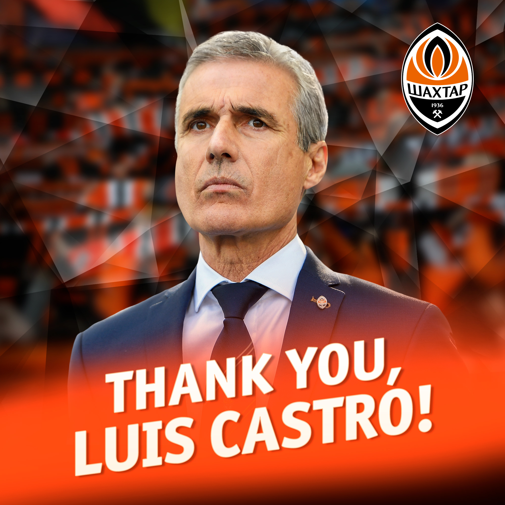 Fc Shakhtar English On Twitter Luis Castro Leaves Shakhtar After Two Years Of Working With The Team Shakhtar Would Like To Thank Luis Castro And His Coaching Staff For Working With The