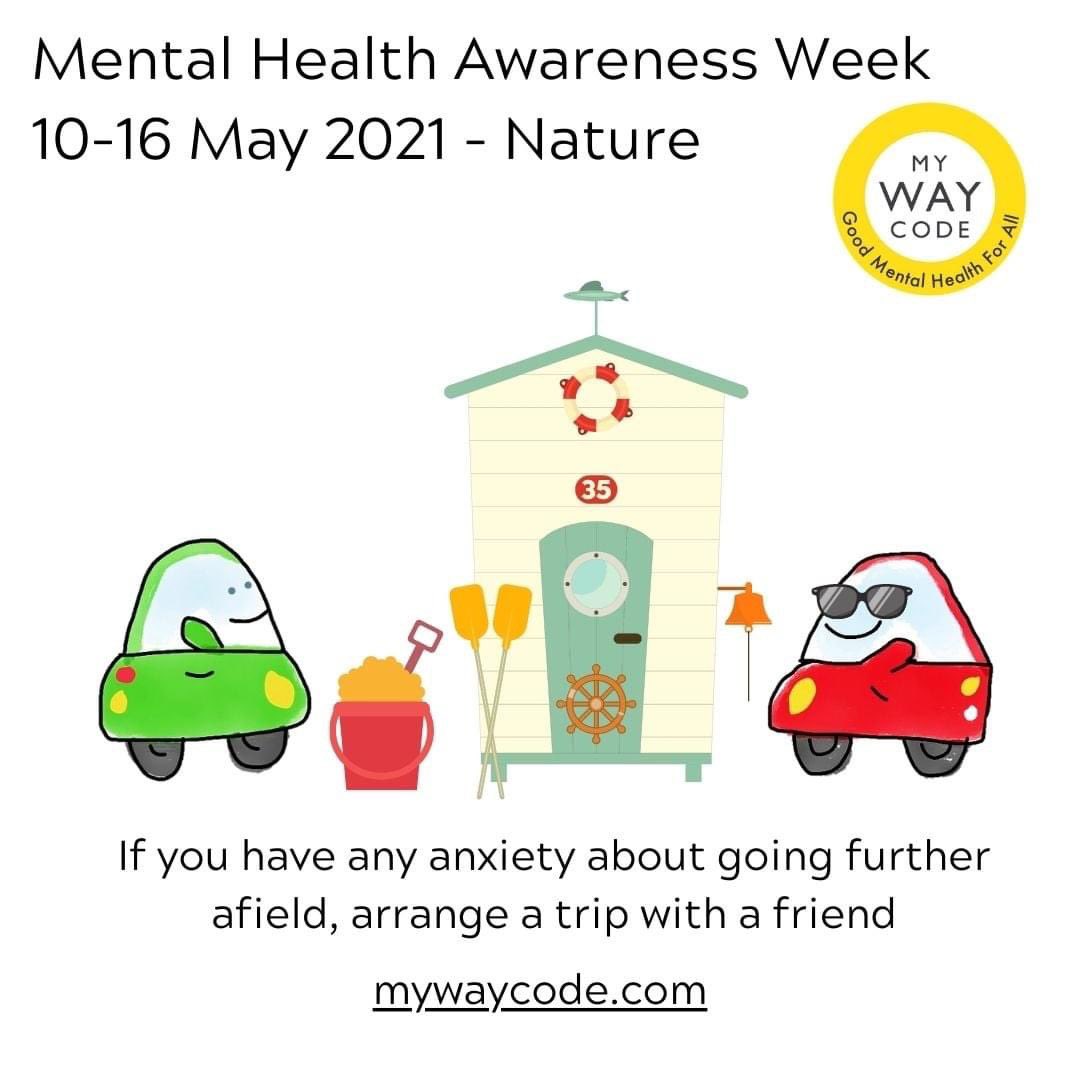 This week we are supporting Mental Health Awareness Week and the theme of Nature.
Find out more and get great tips for connecting with nature: mentalhealth.org.uk/campaigns/ment…

#MentalHealthAwarenessWeek2021 #MHAW2021 #connectwithnature