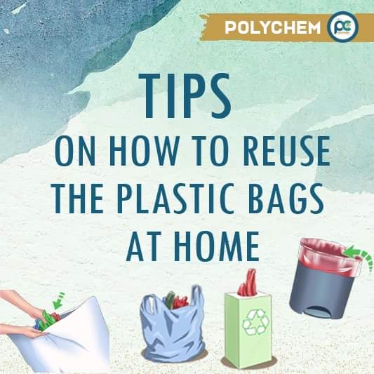 PolyChem19's tweet photo. WASTE ISN'T WASTE UNTIL WE WASTE IT.

Despite our best efforts to reduce the use of plastic bags, they still find their way into our homes. Here are some ways on how to reuse plastic bags at home instead of throwing them away.

#POLYeducate
#WednesdayTips
#SaveMotherEarth https://t.co/luoYdlPWvk