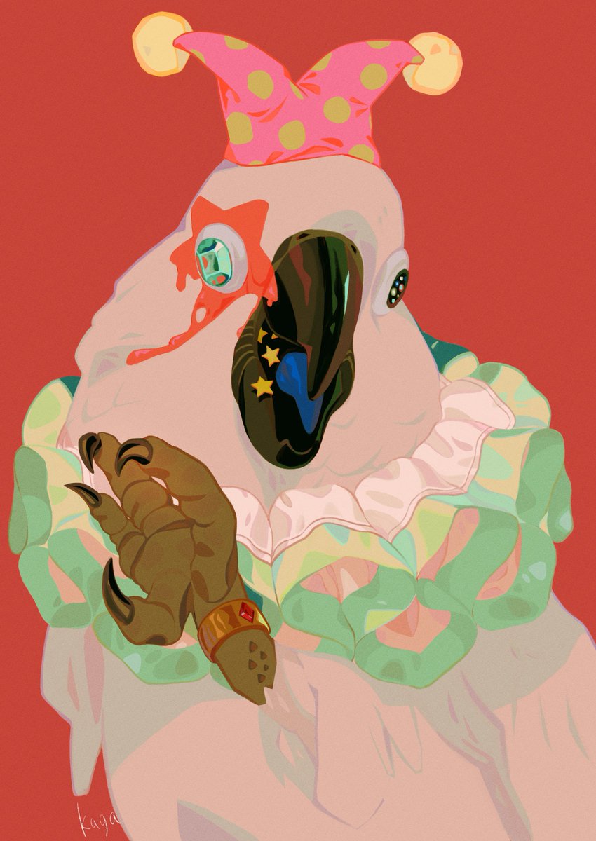 「愛鳥週間だって 」|kagaのイラスト