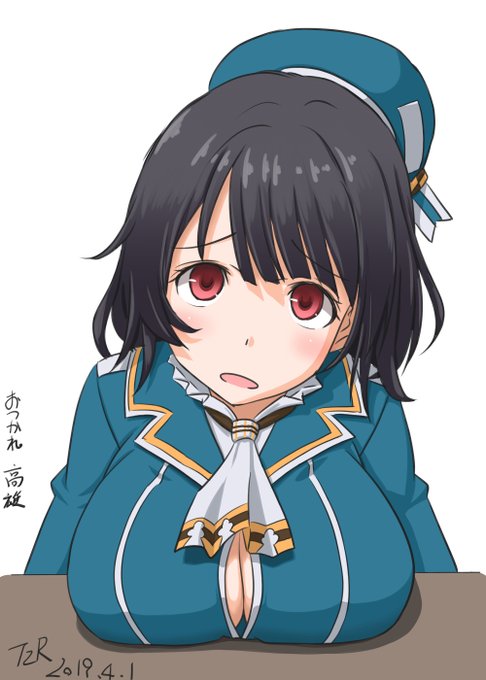 #高雄進水日高雄は割と安定して描けてる……気がする(・ω・) 