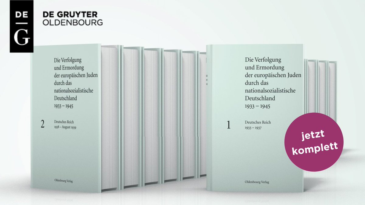 While the English translation is still in progress, the last volume of the German #VEJ edition was released this week. Engaging with and building on this work will ensure, however, that this is in no way an end:

degruyter.com/serial/VEJ-B/h…
