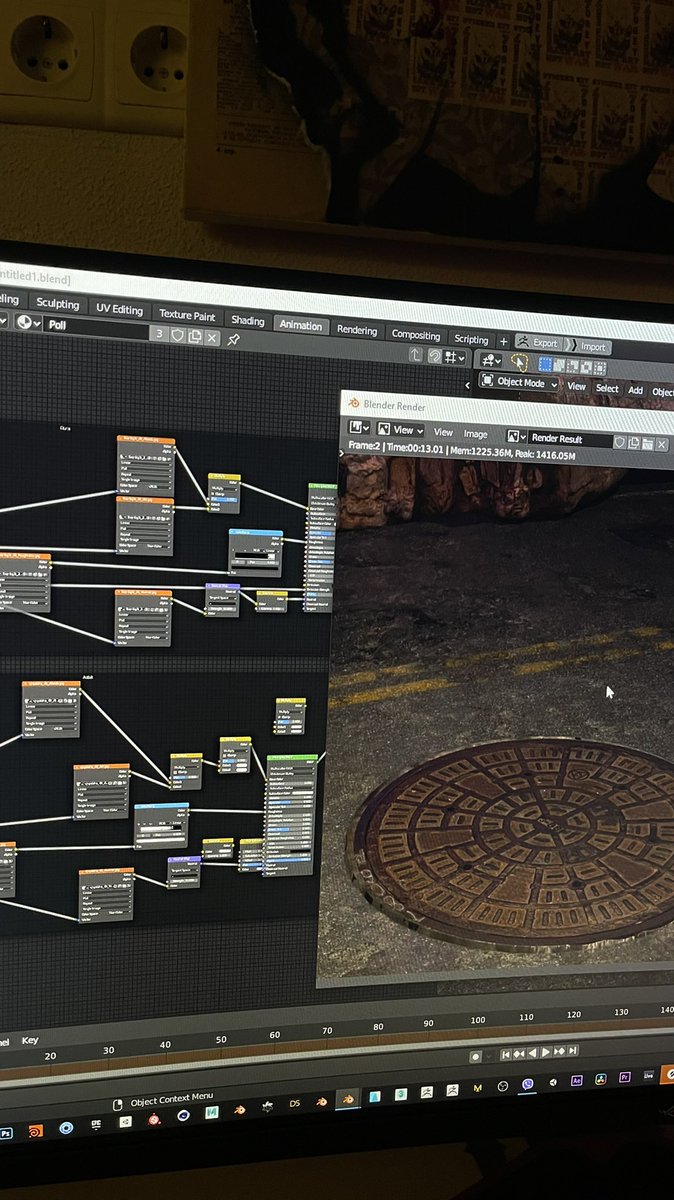 TishTattooist's tweet photo. I am become Node father 🤫🍀🤑
#gamedevelopment #usa #usagame #usagamedevelopment #nftpro #Ubisoft #blender #UnrealEngine https://t.co/uX6UJzdMGT