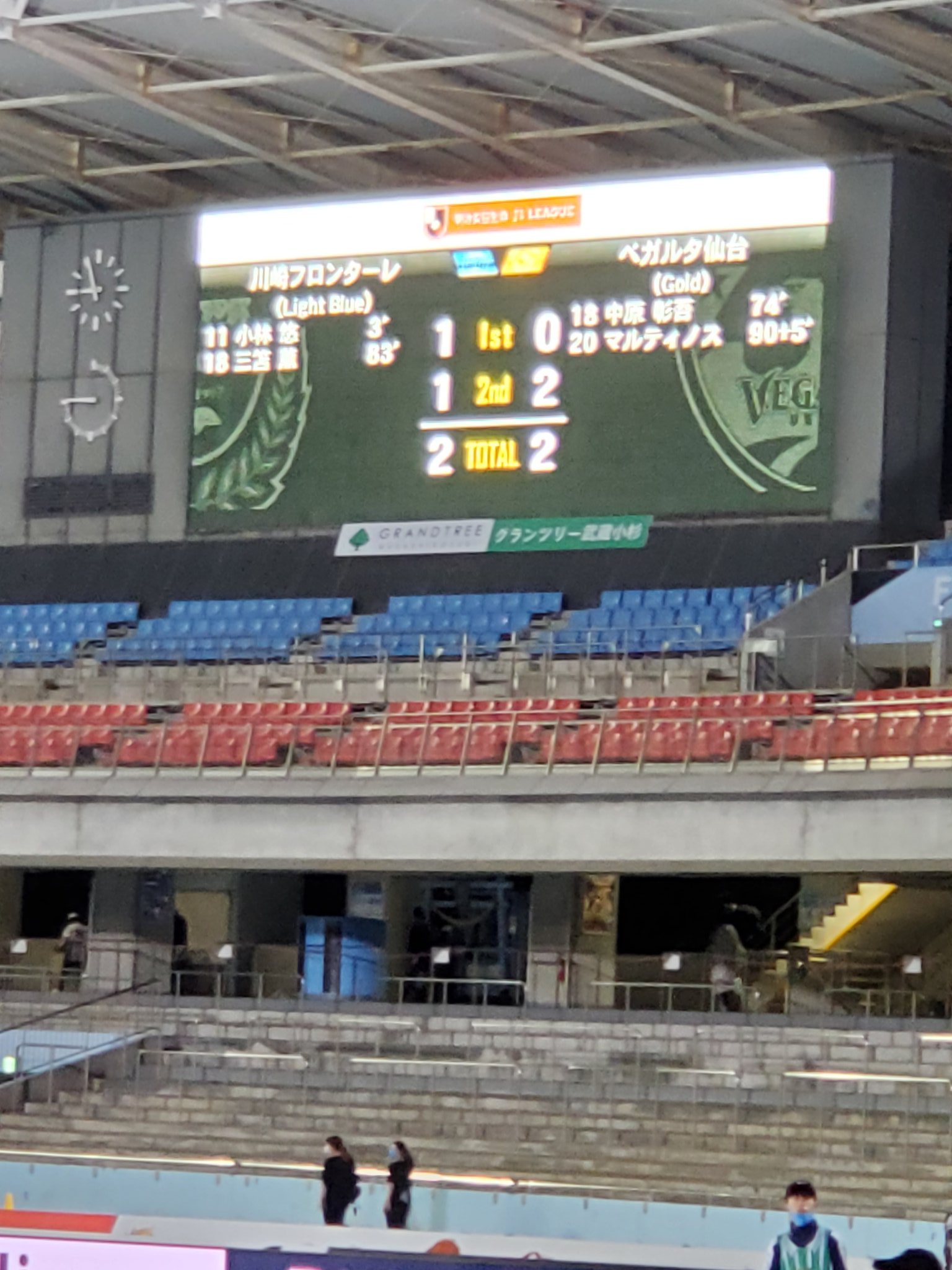 川崎フロンターレvsベガルタ仙台 Twitter Search Twitter