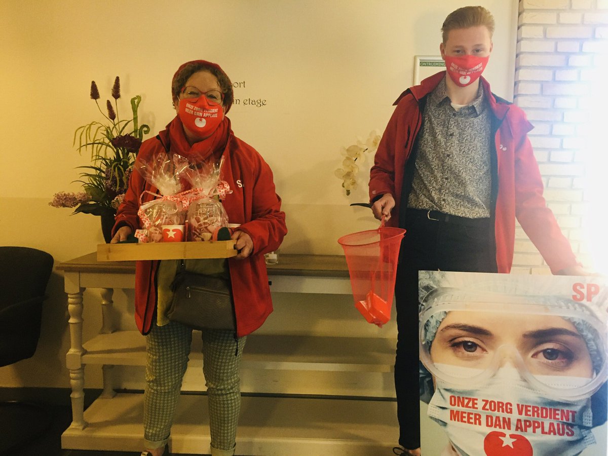 SP_OSS's tweet image. #DagvandeVerpleging  Kleine attentie voor zorgpersoneel in de Corte Foort in #oss