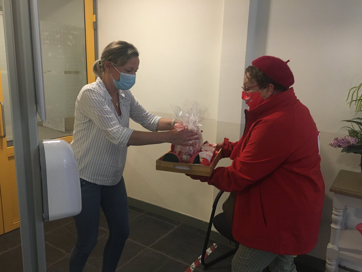 SP_OSS's tweet image. #DagvandeVerpleging  Kleine attentie voor zorgpersoneel in de Corte Foort in #oss