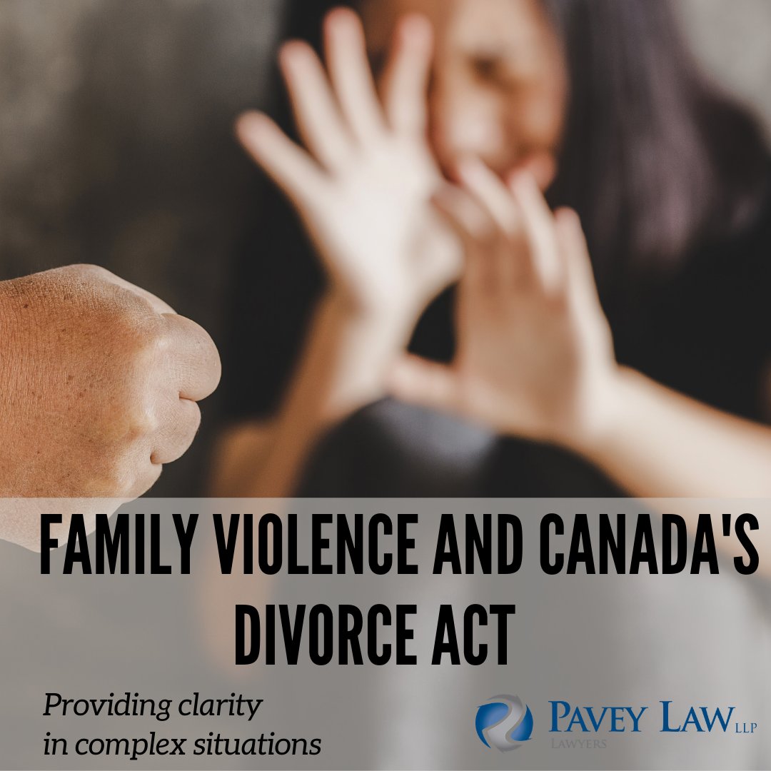 Several major changes to Canada's Divorce Act were enacted earlier this year which now include recognizing and referring to “family violence”.

For many Canadians, family violence is a devastating reality. Separation and divorce can aggravate an already violent relationship and