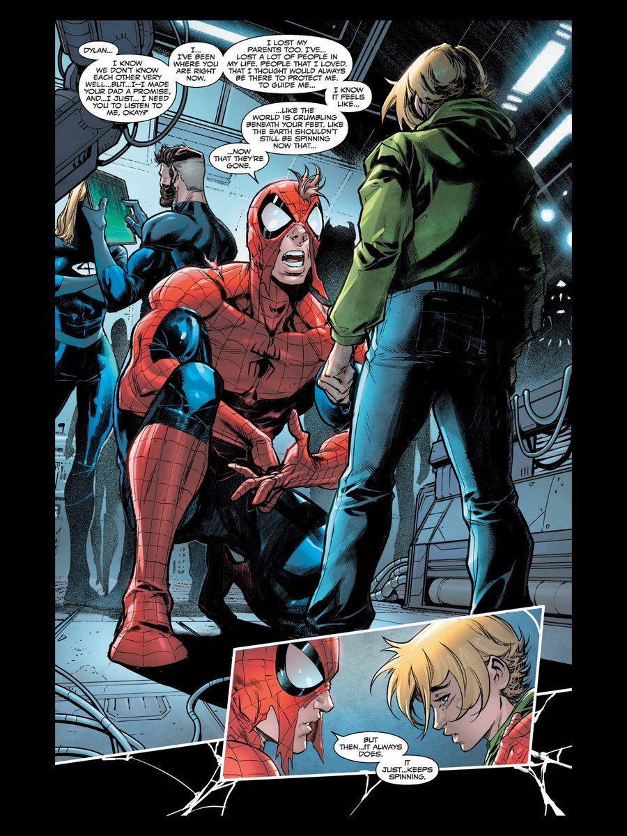 Can someone please get Donny Cates a Spider-Man book so he can expand his characterisation of Peter outside of crossover events? https://t.co/P3JOoWU0Wj
