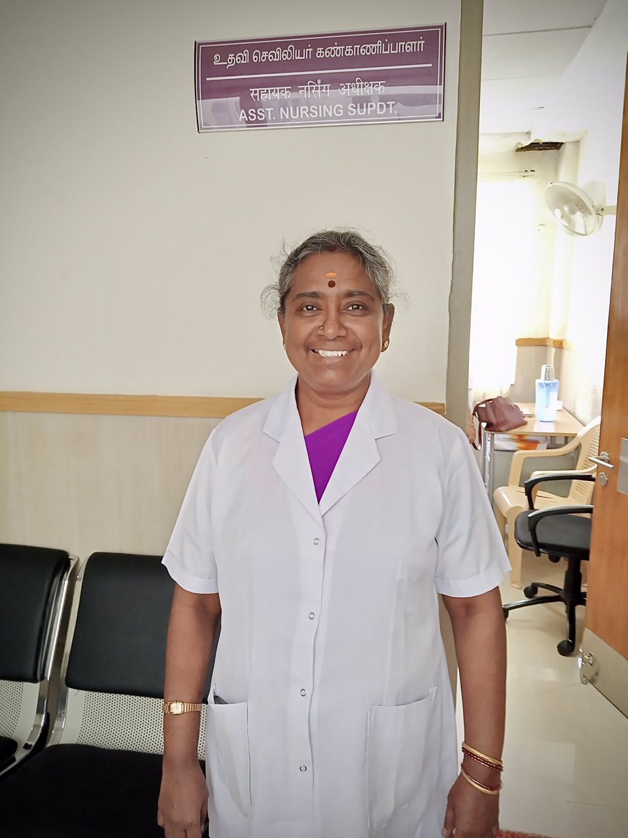 Hearty wishes to my Mother *S.Vimala.Asst.Nursing Superintendent* I extend my heartfelt greetings to all the nurses all over the world on the ocassion of International Nurses Day. At this time what would we even do without them?! True warriors!! 🙏🏼
#InternationalNursesDay