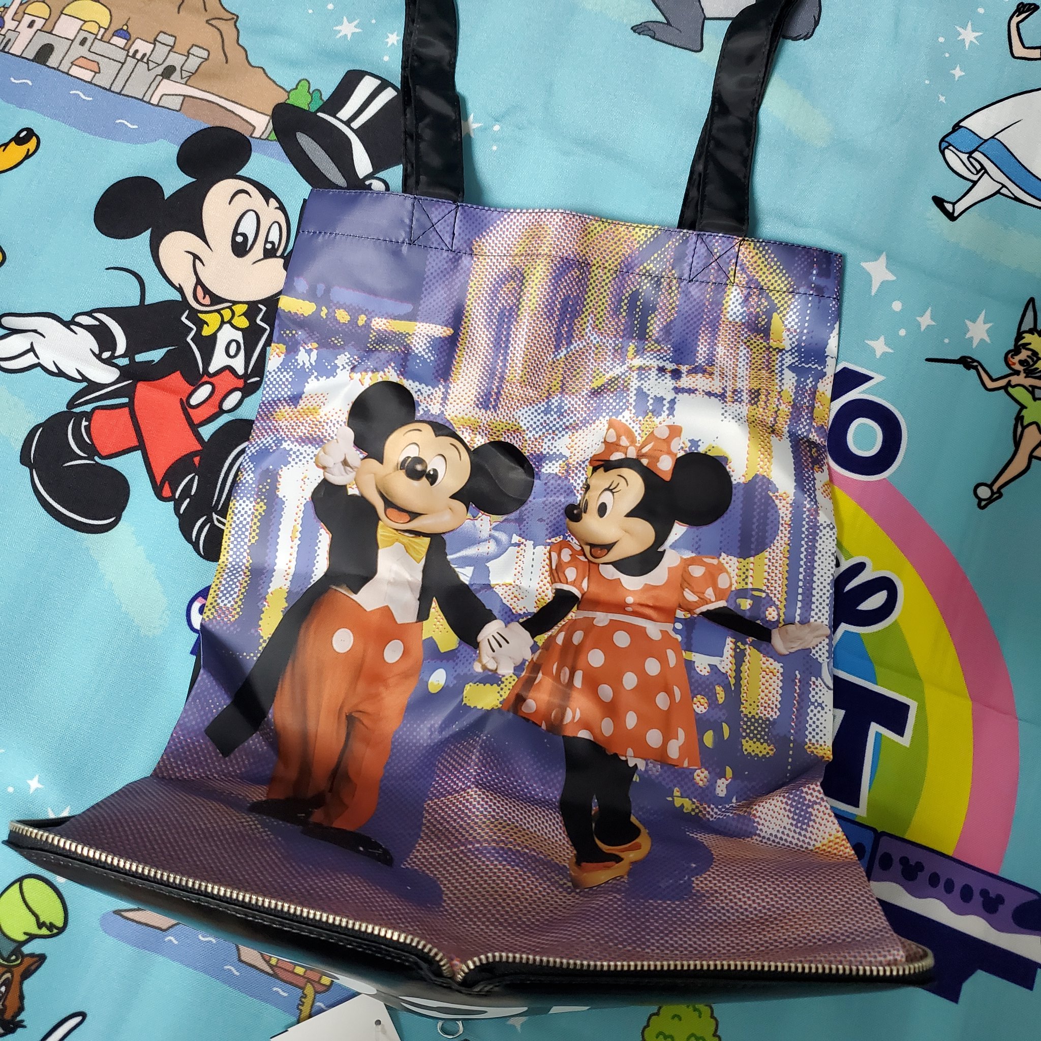 奥山裕次 ディズニー専用アカウント 毎日ディズニーグッズ その363 ポケッタブル Zucca Zuccaと ディズニーのコラボ ポケッタブルトートバッグです ディズニー 東京ディズニーランド 東京ディズニーシー 東京ディズニーリゾート ズッカ