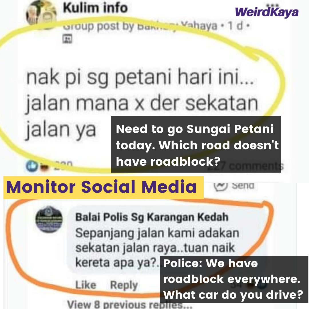 Weirdkaya On Twitter 4ways Malaysia Police Enforce Mco3 0 During Raya Season Kali Ini Bukan Main Main Weirdkaya Hereby Encourage Everyone To Abide By The Sop And Stay At Home Safely Happy Eid