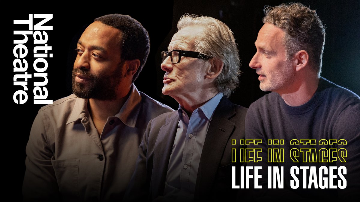 Bill Nighy, Chiwetel Ejiofor and Andrew Lincoln reunite 20 years after starring together in Blue/Orange at the National Theatre and much-loved film Love Actually.

Watch their Life in Stages episode from Thursday 7pm BST on YouTube: youtu.be/SOSlo4AqvVs