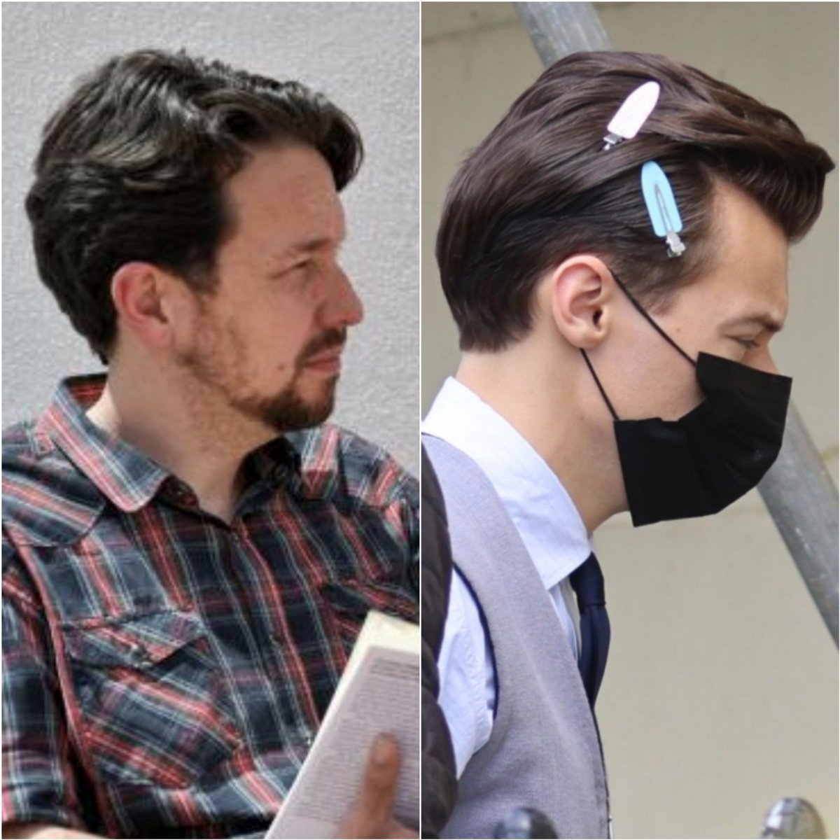 ¿Pablo Iglesias or Harry Styles? JAJA WTF
