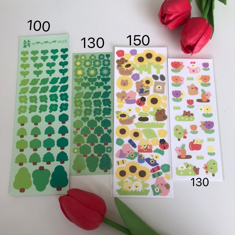 ‧⁺◟ sticky with luv ⋆˚ ༘ ✿สติ๊กเกอร์เกาหลีพร้อมส่ง tweet media