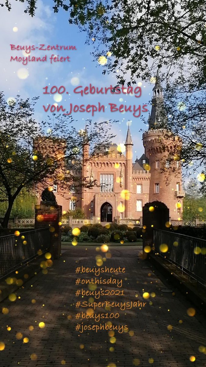 Beuys - ein Jahrhundertkünstler. Heute wäre er 100 geworden. #beuysheute #onthisday #otd #beuys2021 moyland.de