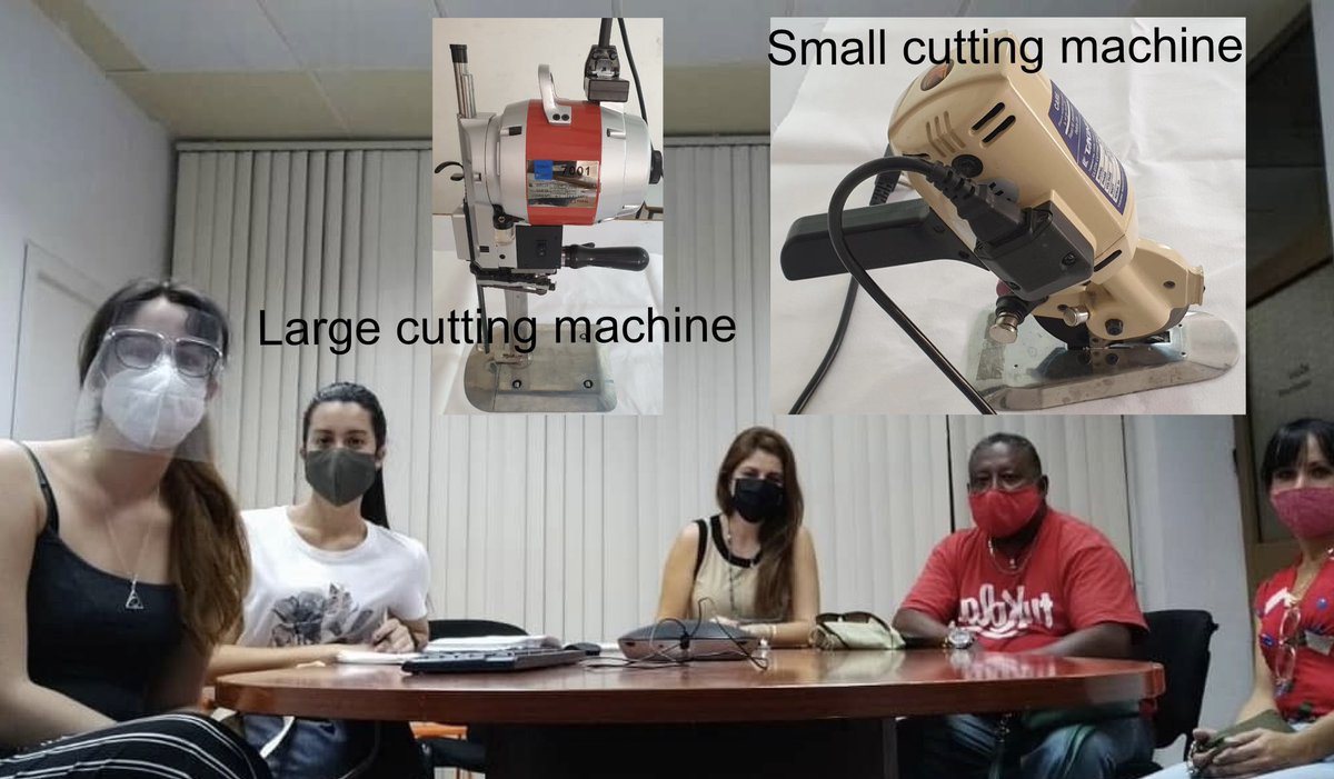 GANYDAR's tweet photo. La Havanne, cuba: malgré une situation difficile, le projet Cabildo avance. Une équipe dynamique est au travail sur place. Les besoins: machine à couper, tissus, accessoires. https://t.co/rdPXjQJ3eJ