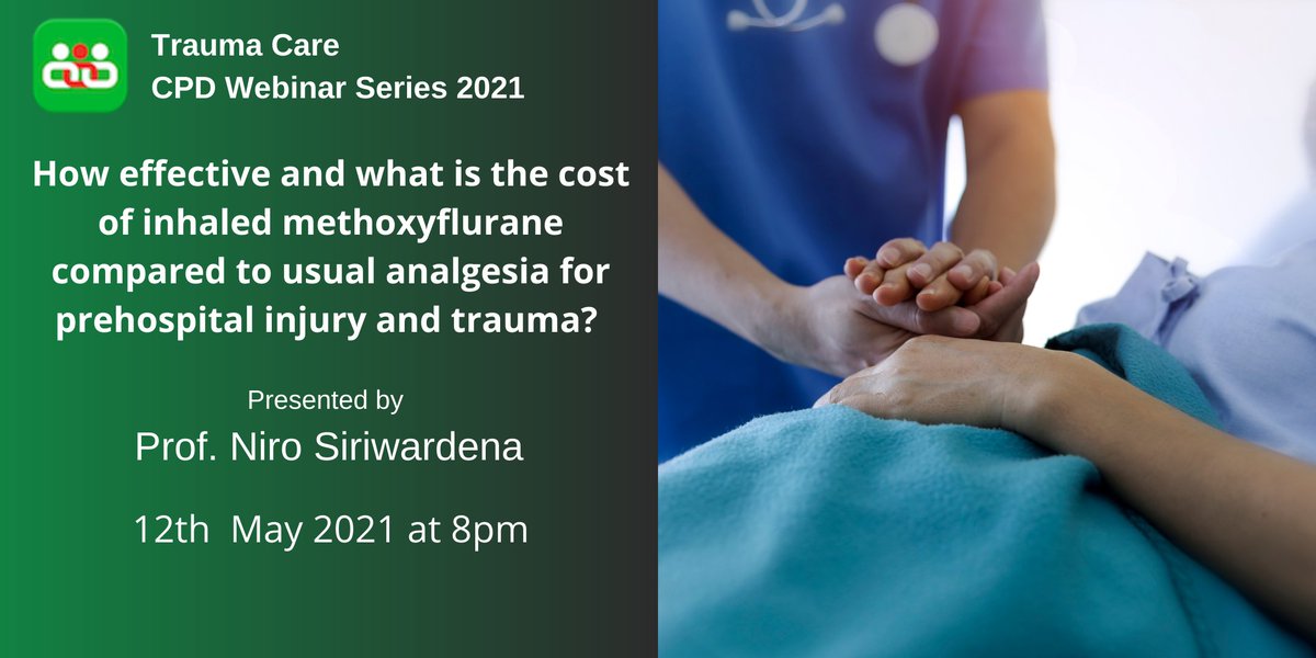 TraumaCareUK's tweet photo. Don’t forget to register for our live webinar tonight!
Register here-
▶️ https://t.co/dU9w5pxTIi
#Penthrox #Paramedics #StudentMedics #Nurses #Doctors https://t.co/PQ3cn2GEyZ
