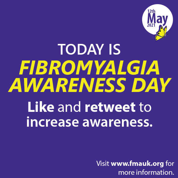 📆 Today marks International Fibromyalgia Awareness Day. Fibromyalgia impacts so many people, yet awareness is low. Help us to make more people #BecomeFibroAware by sharing this graphic today.