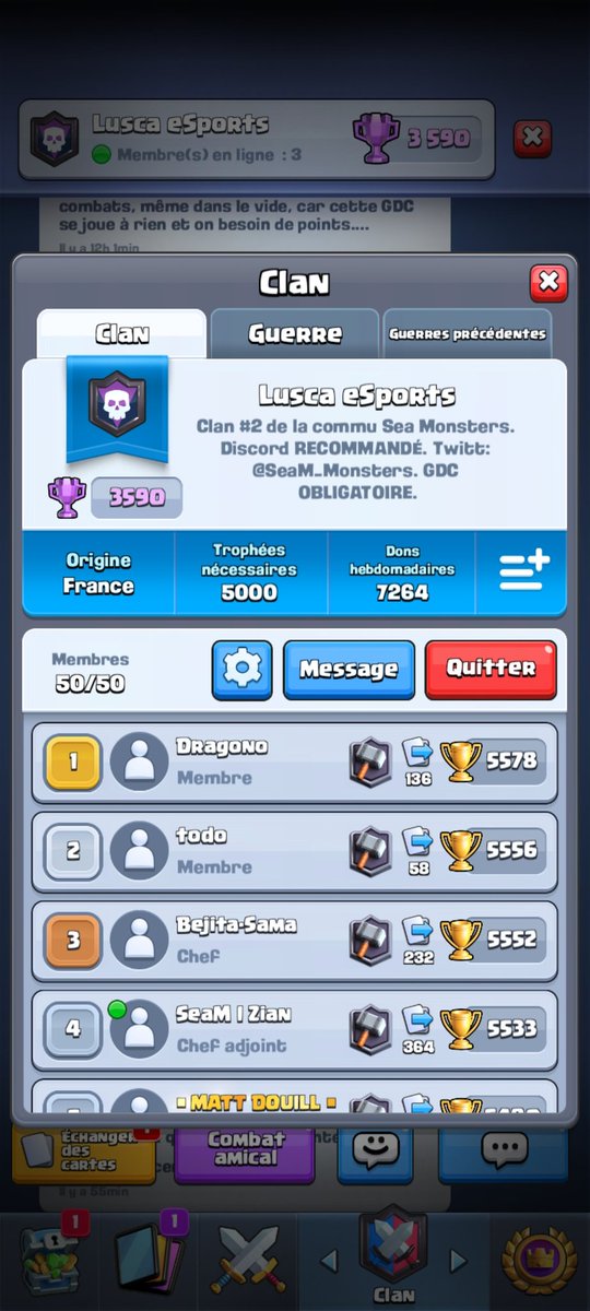 SeaM_I_Eli's tweet photo. Hello les 🐙 Kraken cherche quelques membres actifs dès 4k3on a dû éliminer certaines tentacules 😒
@SeaM_eSports vous attends https://t.co/f1lNkODBBR