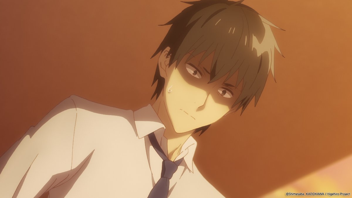 [애니플러스 5/13 00:30 방송 『수염을 깎다. 그리고 여고생을 줍다.』 6화 "별하늘"] - 요시다와 함께 살면서 조금씩 긍정적으로 바뀌어 집으로 돌아갈...