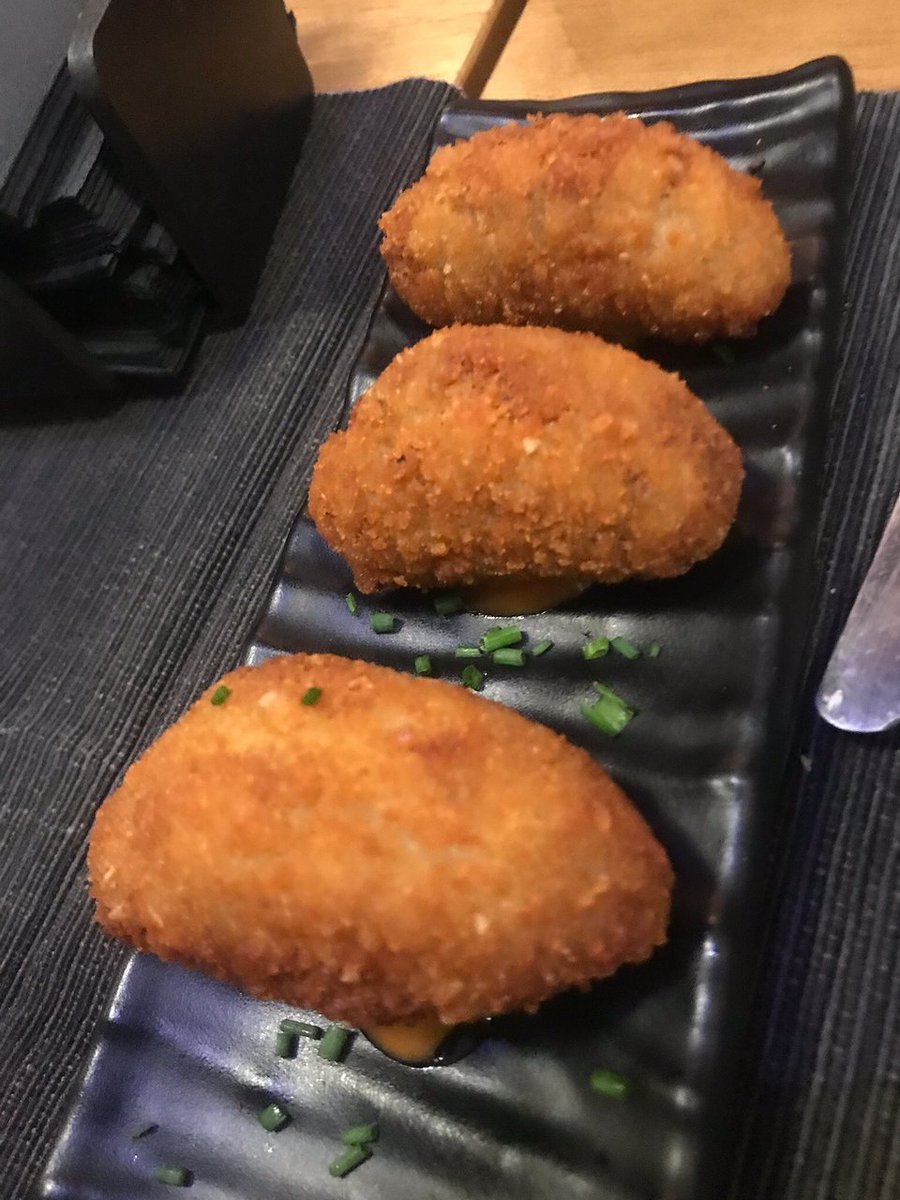 #croquetas de #gamba al #ajillo

Simplemente #brutales