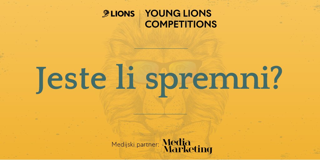 brandingconf's tweet photo. 🦁 Lavovi i lavice, imate samo još 2 dana da se prijavite za ovogodišnje takmičenje Young Lions BiH i tako ostvarite priliku da vaše lavovski dobre ideje ugledaju svjetlo dana. 

Prijavu tima možete izvršiti najkasnije 𝐝𝐨 𝟏𝟒.𝟎𝟓.𝟐𝟎𝟐𝟏.
➡️ https://t.co/cdDvu8OGmn. https://t.co/mbuvPzeFMv