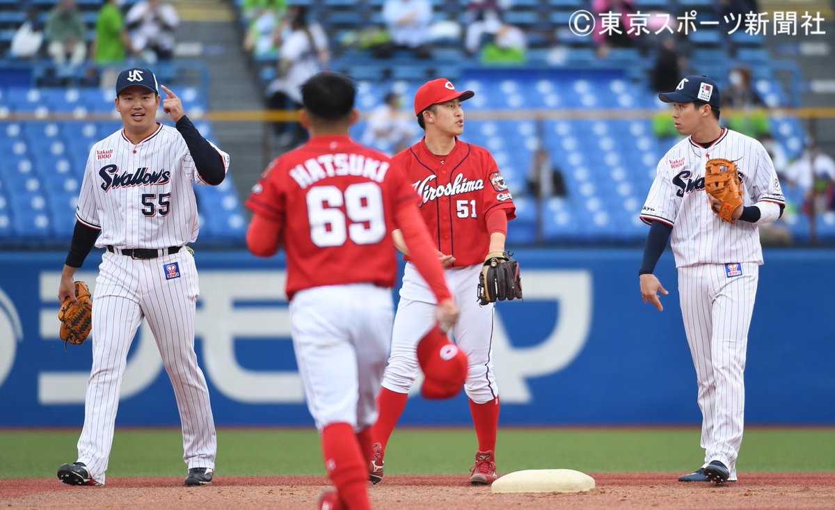 プロ野球】 2021年5月12日 神宮球場 #東京ヤクルトスワローズ×#広島